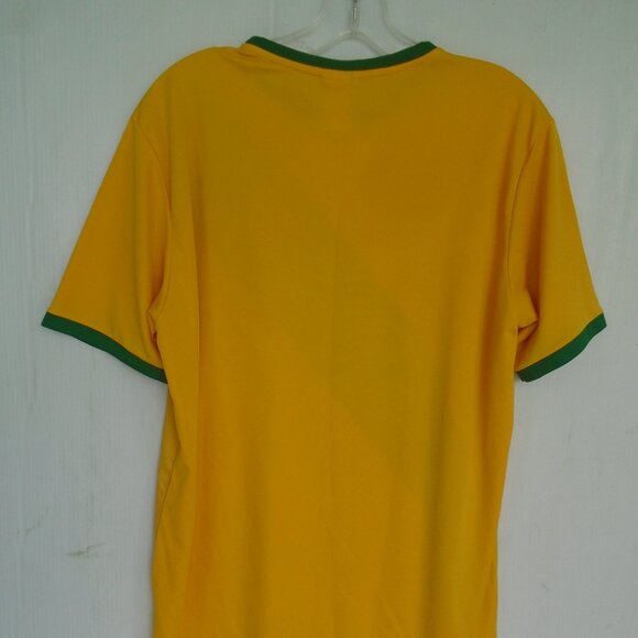 Vasco Da Gama Soccer Jersey Mens Size L Gold/Green - Picture 5 of 6